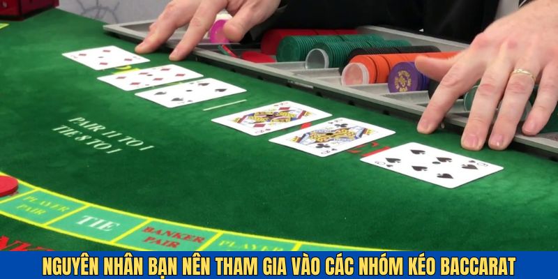 Tại sao bạn nên tham gia vào các nhóm kéo Baccarat?
