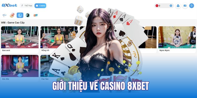 Giới thiệu sơ lược về sảnh cá cược casino 8xbet