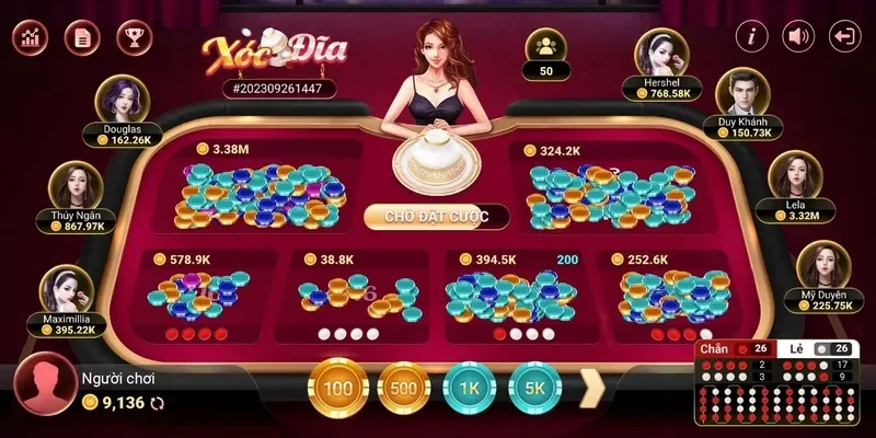 Những hoạt động tham gia game xóc đĩa