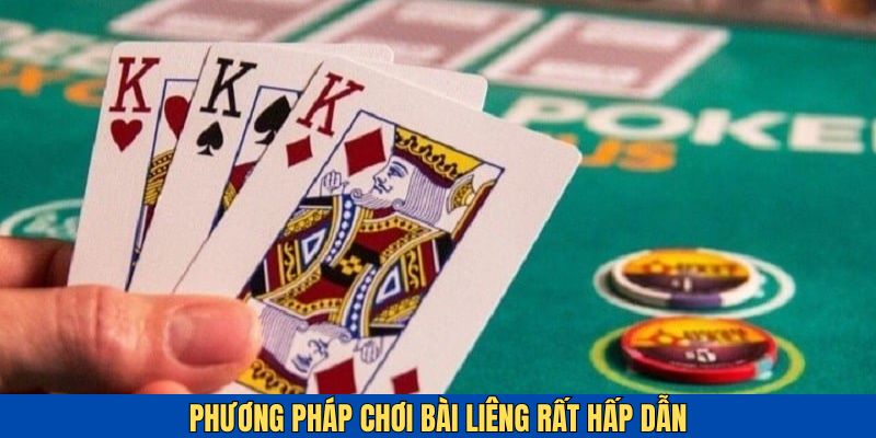Luật chơi game bài Liêng rất hấp dẫn