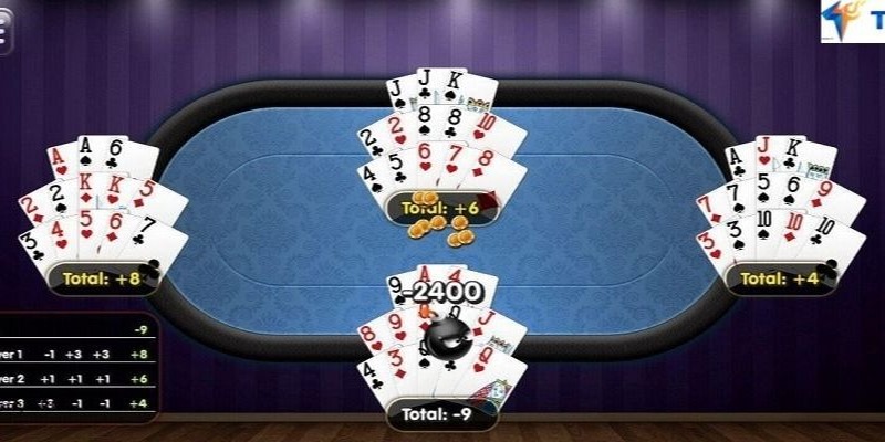 Bạn có thể cân nhắc lựa chọn cách xếp bài theo kiểu 3 đao