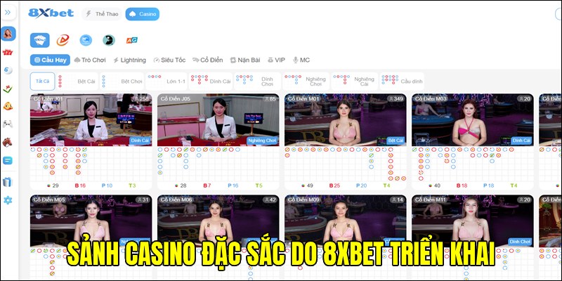 Khám phá các loại hình casino đỉnh cao ở sân chơi